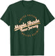 Retro Athletic Maple Shade NJ Apparel T-Shirt - T-Shirt | Forest