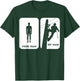 Your Man My Man Lineman Shirt | Electric Cable Shirt Gift T-Shirt - T-Shirt | Forest