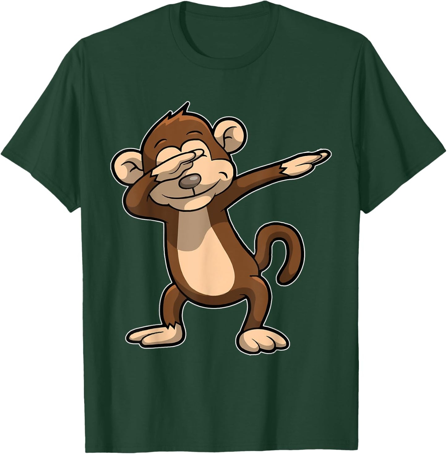 Funny Monkey Shirt Women Men Kids Gift birthday T-Shirt - T-Shirt | Forest