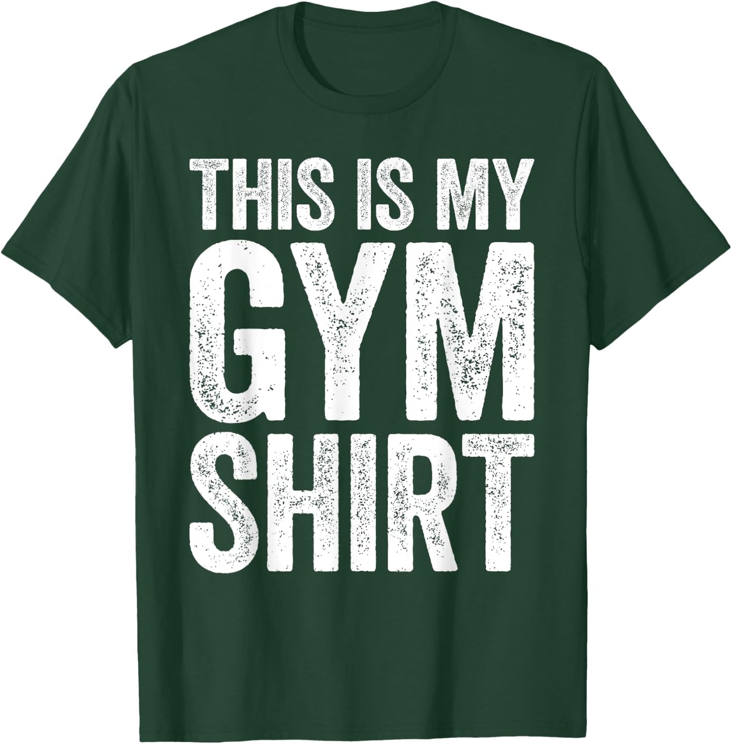 This Is My Gym Shirt Men Women Workout Training T-Shirt - T-Shirt | Forest