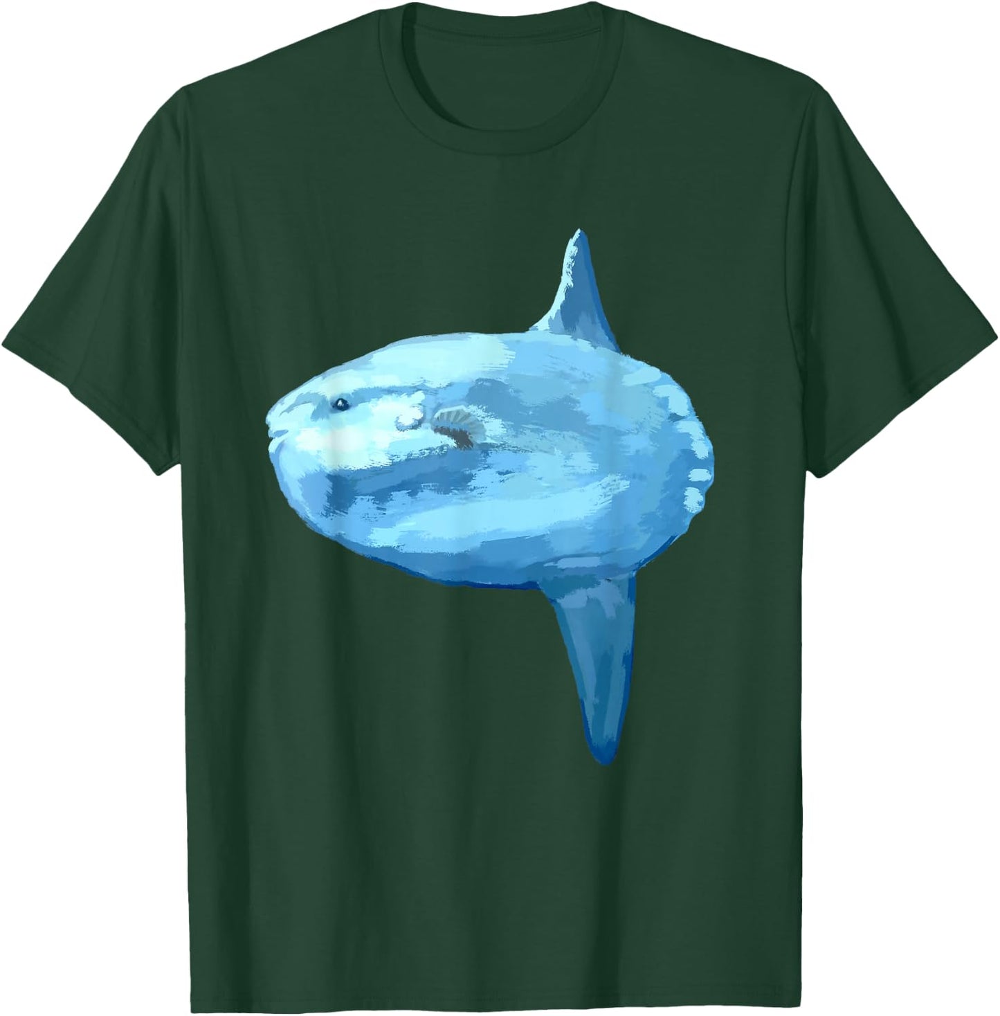 Ocean Sunfish Common Mola T Shirt T-Shirt - T-Shirt | Forest