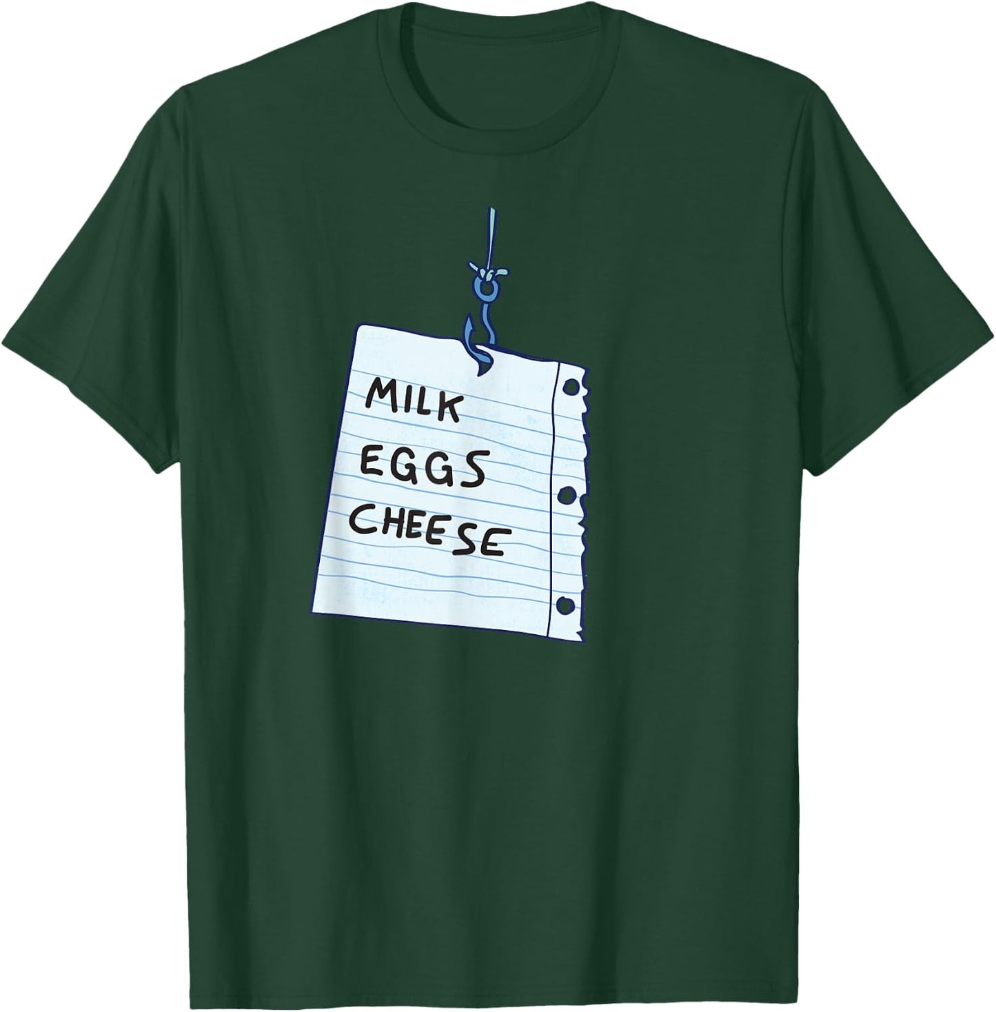 Haunted Shopping List / Ghost T-Shirt - T-Shirt | Forest