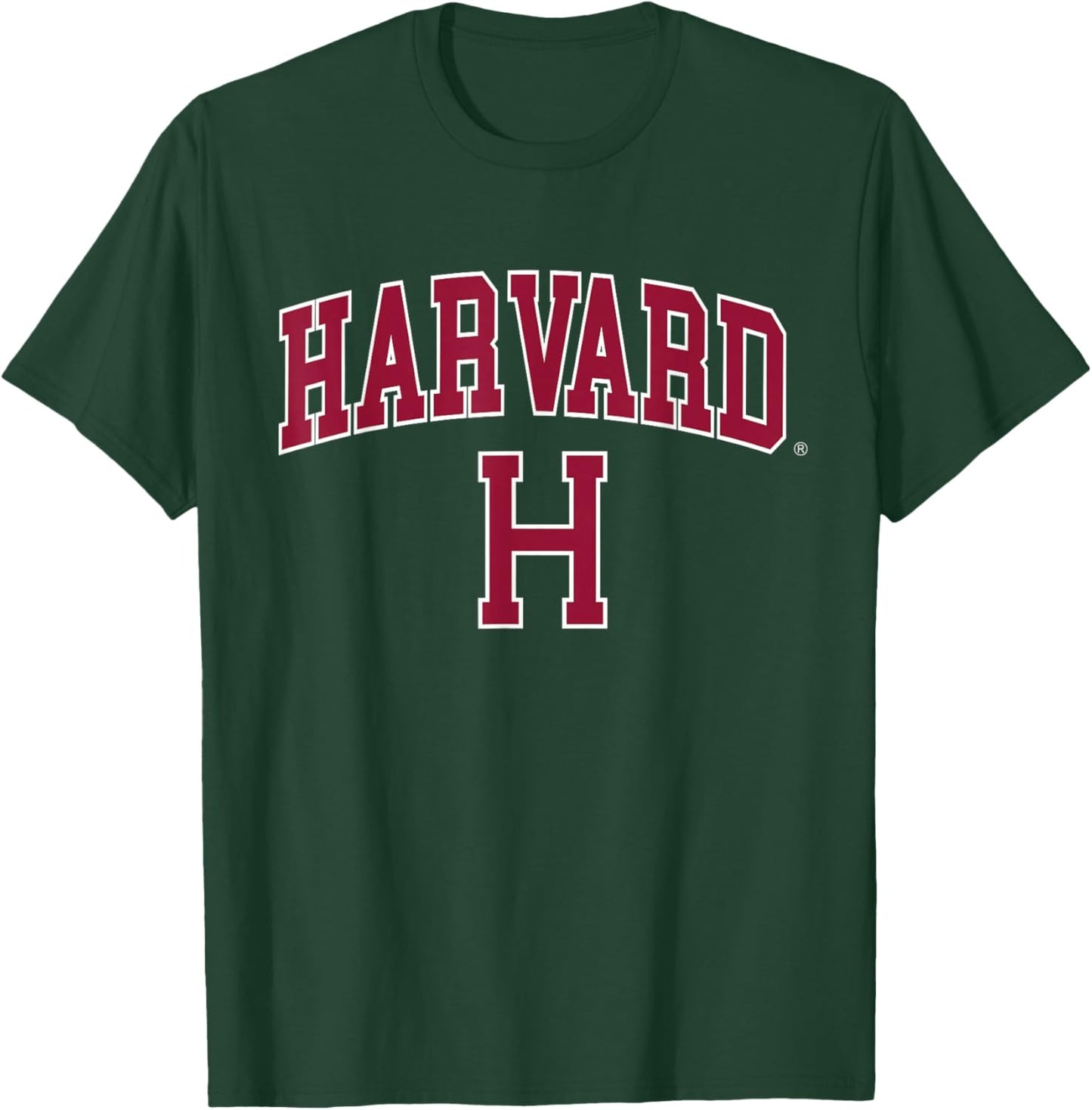 Harvard University Crimson | Official NCAA Merch | NCAFHRV04 T-Shirt - T-Shirt | Forest