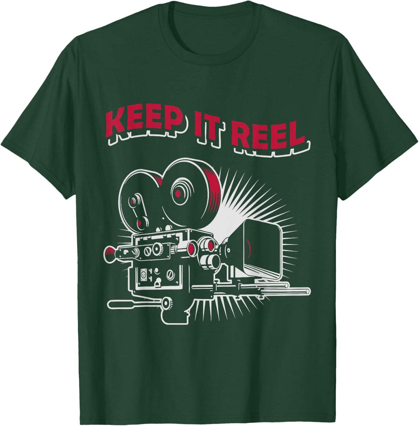 Funny Keep It Real Filmmakers Film Lovers Gift T-Shirt - T-Shirt | Forest