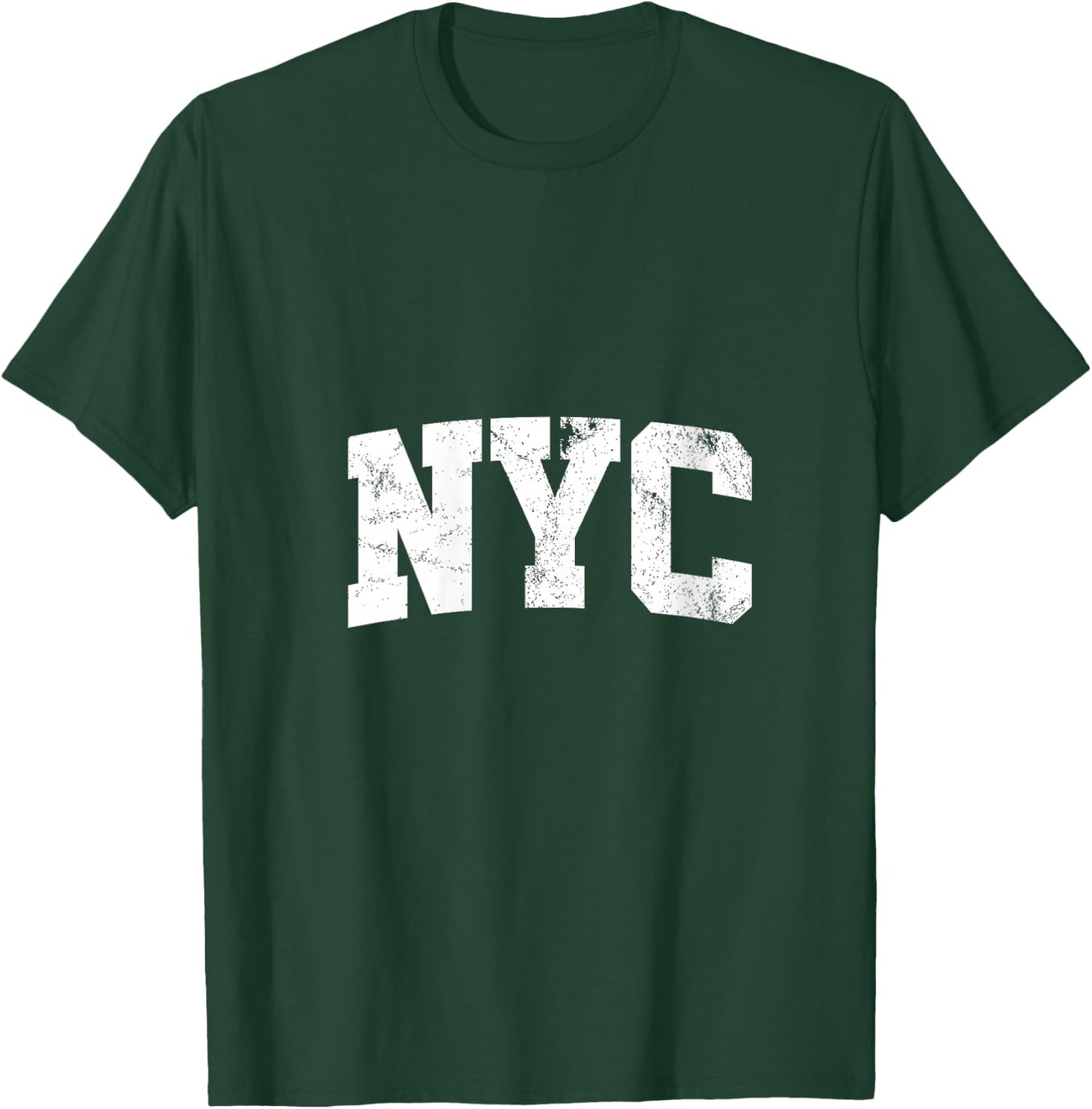 NYC New York City USA State V-Neck T-Shirt - T-Shirt | Forest