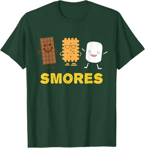 Funny Camping Smores T-Shirt - T-Shirt | Forest