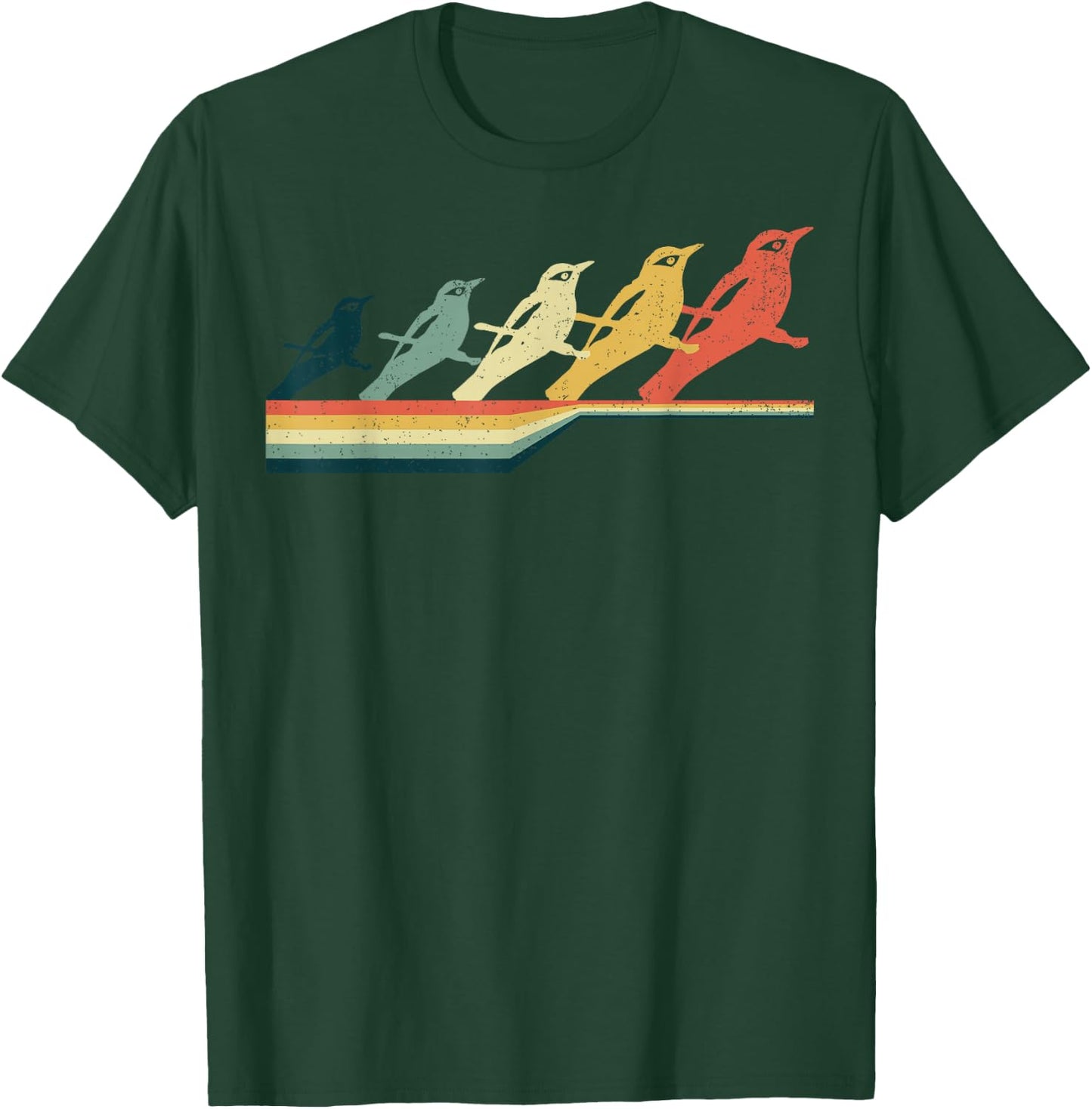 BALTIMORE ORIOLE , Vintage Retro Style T-Shirt - T-Shirt | Forest