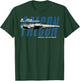 Star Wars Han Solo Movie Falcon Flyby Text Graphic T-Shirt - T-Shirt | Forest