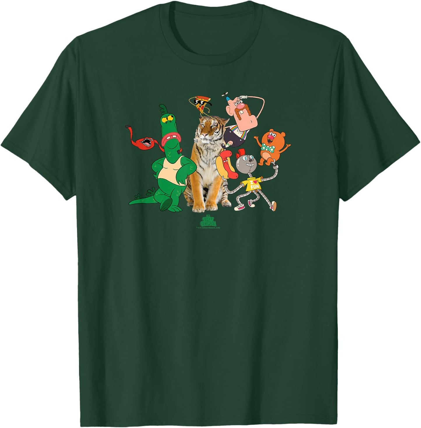 Uncle Grandpa Group T-Shirt - T-Shirt | Forest