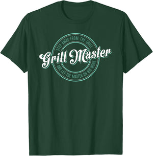Funny BBQ Grill Master T-Shirt - T-Shirt | Forest