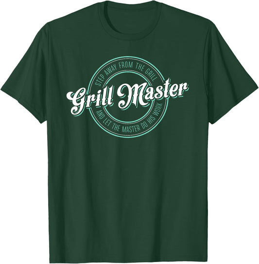 Funny BBQ Grill Master T-Shirt - T-Shirt | Forest