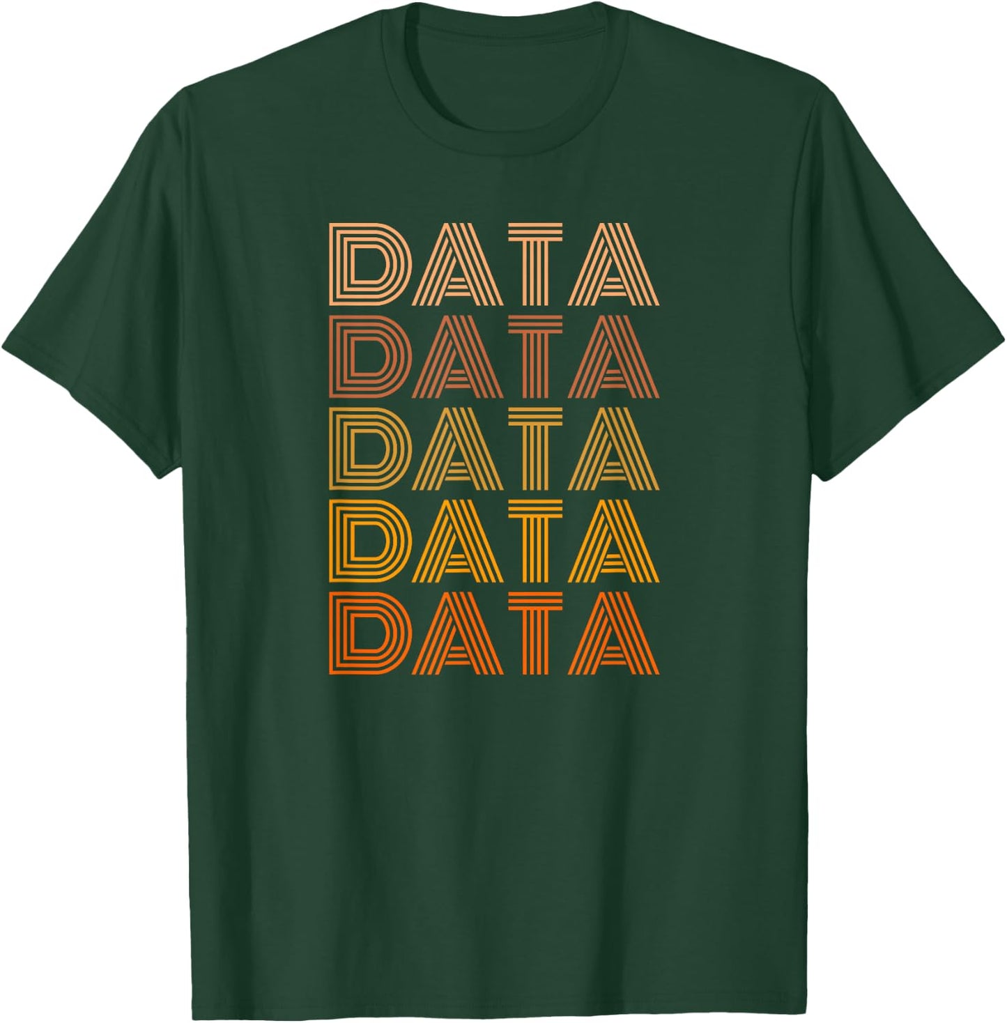 Retro Data Shirt Vintage Data Crypto Mining Data T-Shirt - T-Shirt | Forest