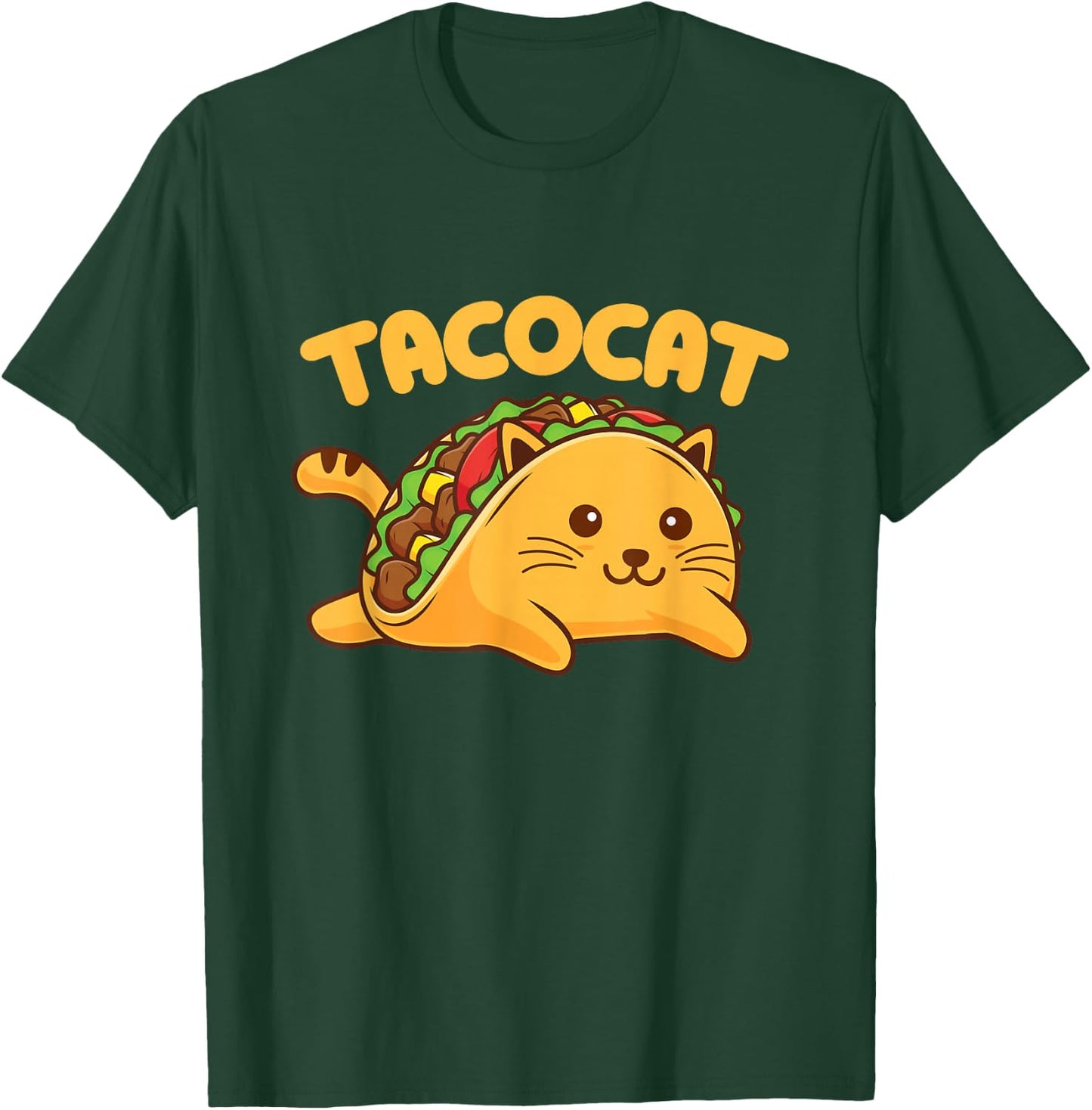 Tacocat - Taco Lover Mexican Food Taco Tuesday T-Shirt - T-Shirt | Forest