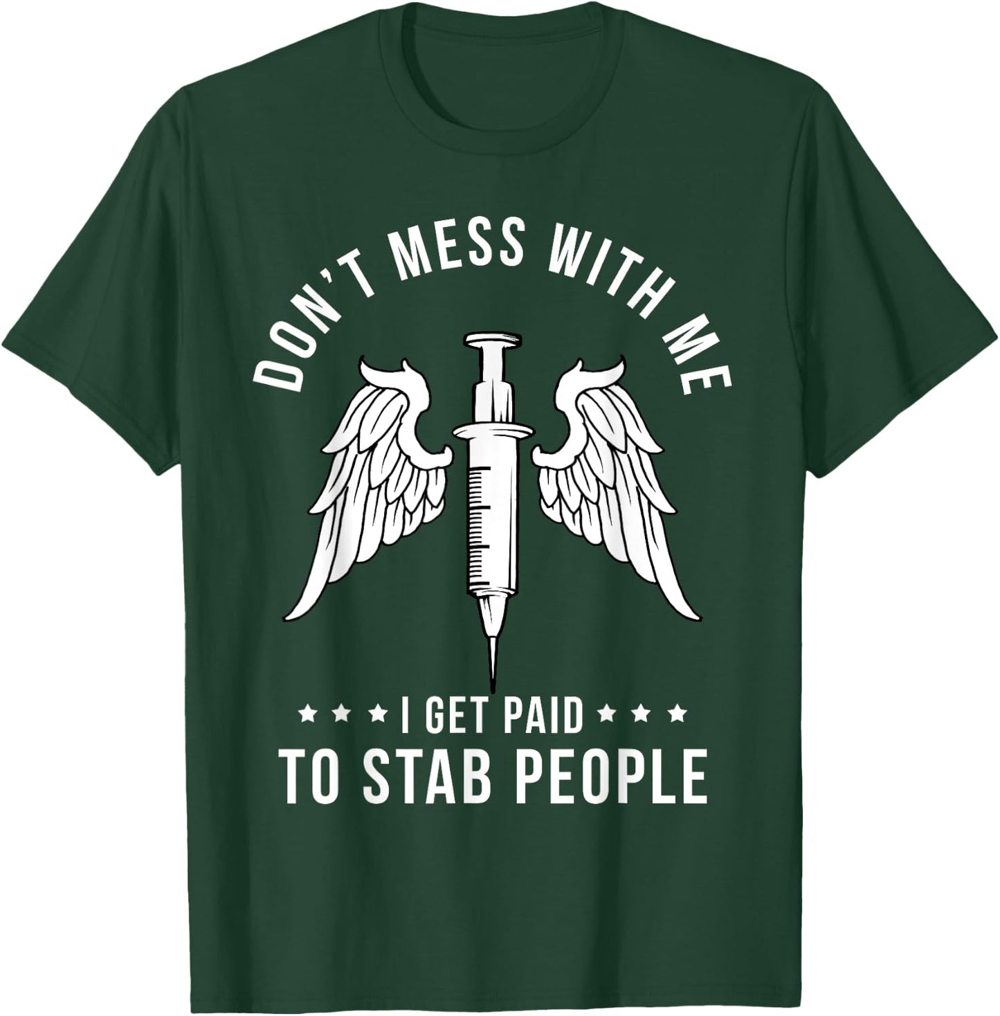 Phlebotomist Black Adult Men's T-Shirt - T-Shirt | Forest