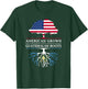American Grown with Guatemalan Roots - Guatemala Small T-Shirt - T-Shirt | Forest