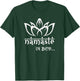 Cute Namaste In Bed T Shirt | Funny Puns Yoga T Shirt T-Shirt - T-Shirt | Forest