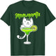 Funny Cat Drinking T Shirt Meowgarita Cocktail Women T-Shirt - T-Shirt | Forest