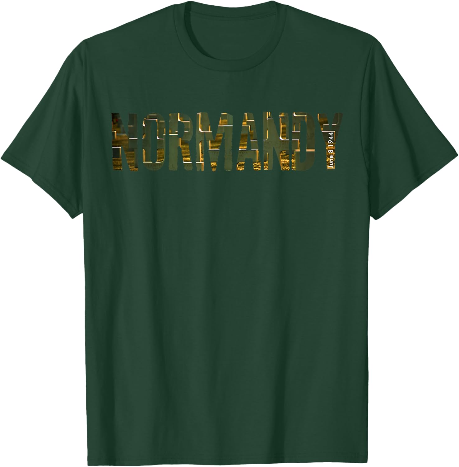 Normandy t shirt: Normandy shirt men T-Shirt - T-Shirt | Forest