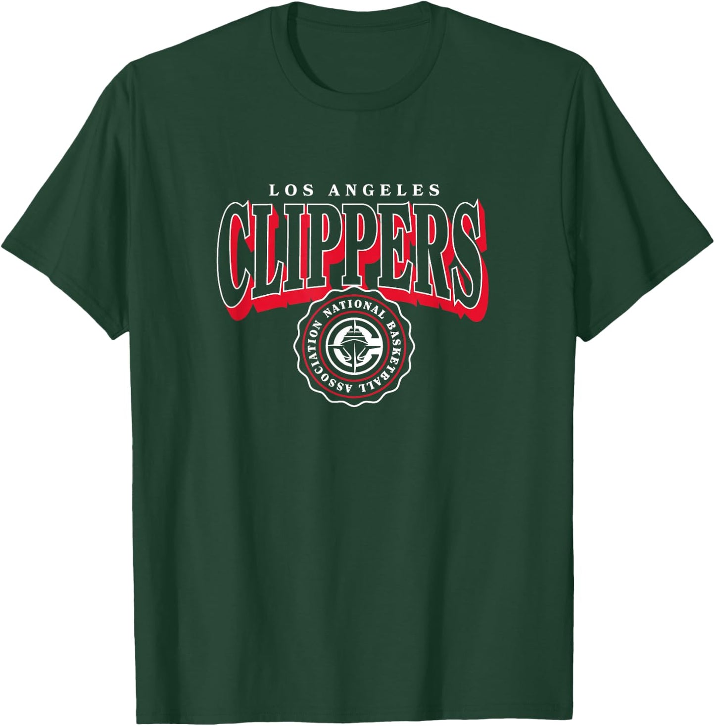 NBA - Los Angeles Clippers Arched Crest T-Shirt - T-Shirt | Forest