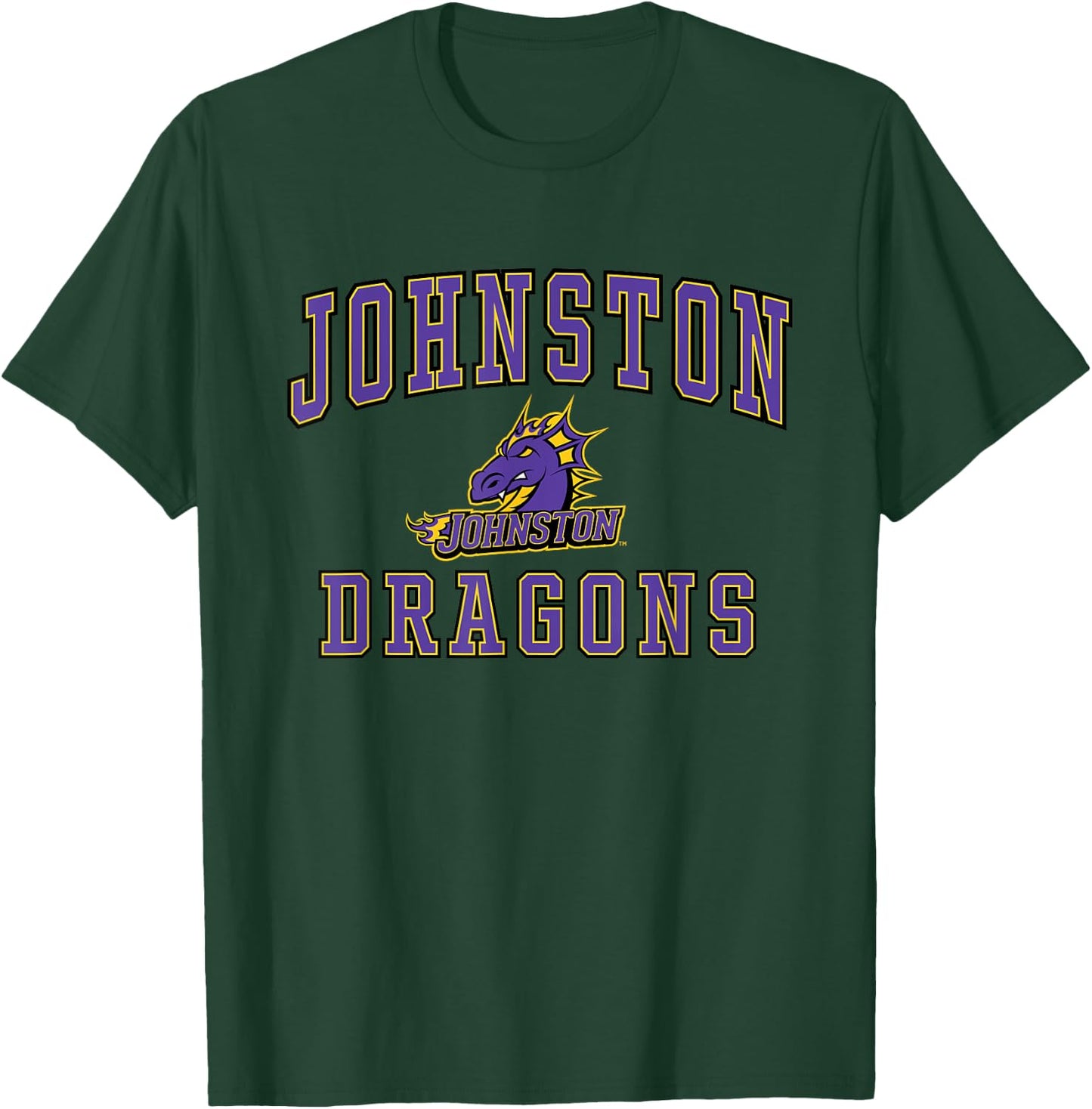 Johnston High School Dragons C1 T-Shirt - T-Shirt | Forest