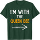 I’m With The Queen Bee Halloween Matching Couple Costume T-Shirt - T-Shirt | Forest