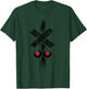 Railroad Crossing Shirt | Cute Road Sign Crossing Gift T-Shirt - T-Shirt | Forest