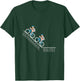 Ohhhhh Oh Shift Crap Darn Snap Yikes Cycling Bike T-Shirt - T-Shirt | Forest