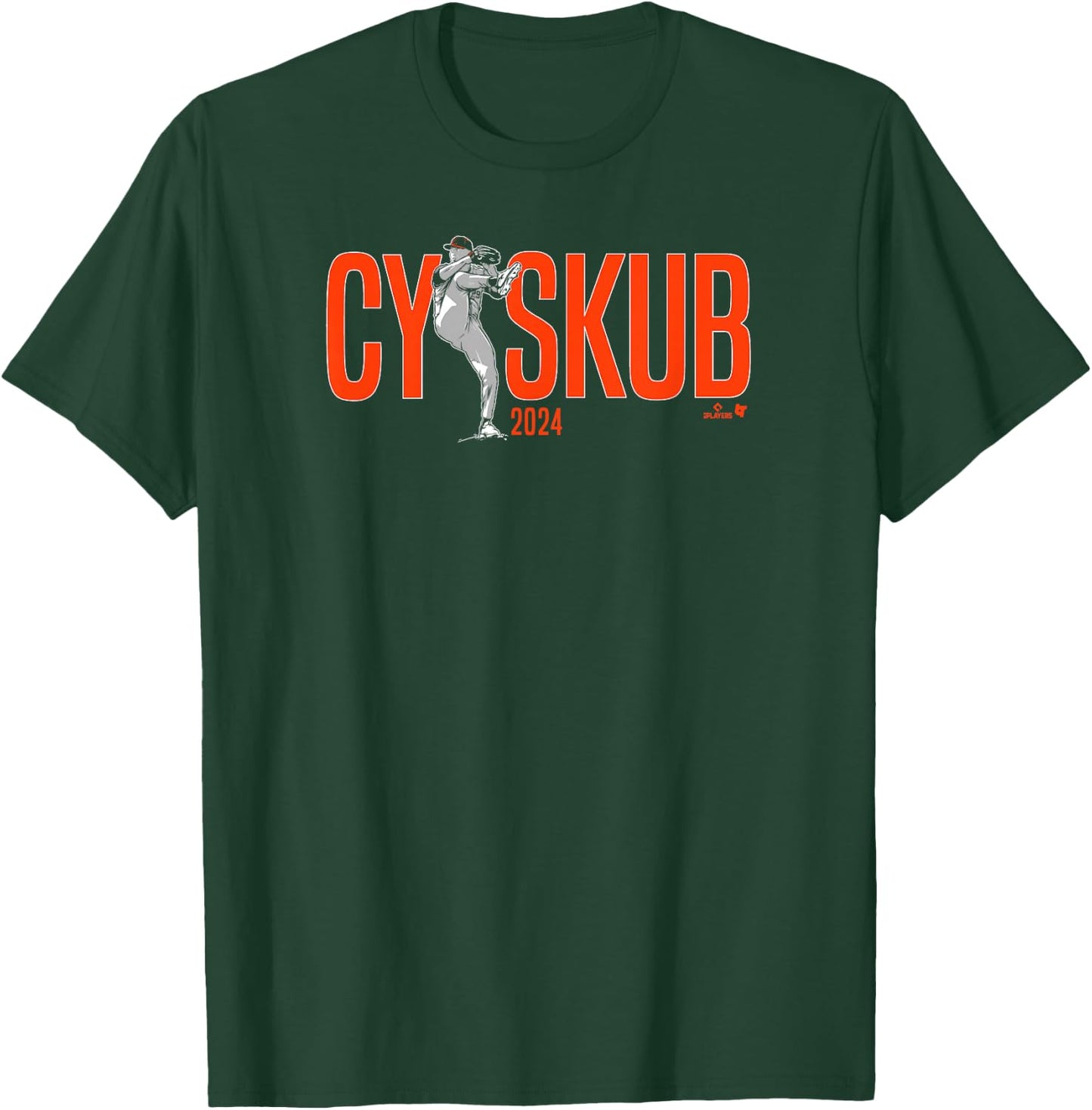 BreakingT Tarik Skubal - Cy Skub Detroit Baseball Blue Small T-Shirt - T-Shirt | Forest