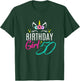 Birthday Girl 50 Year Old Gift Cute Unicorn Face 50th Bday T-Shirt - T-Shirt | Forest
