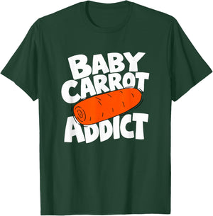 Baby Carrot Lover Graphic T-Shirt - T-Shirt | Forest