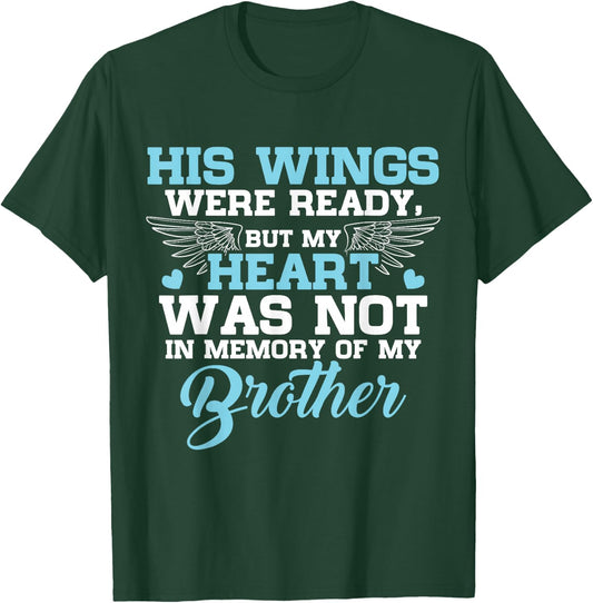 in Memory of My Brother - Missing Brother T-Shirt - T-Shirt | Forest