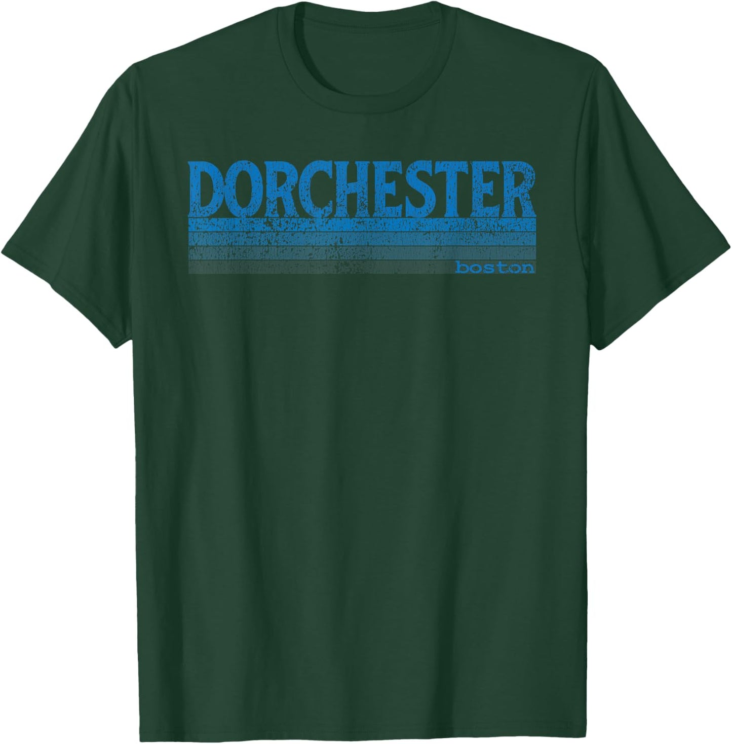Vintage 1980s Boston MA Neighborhood of Dorchester T Shirt T-Shirt - T-Shirt | Forest