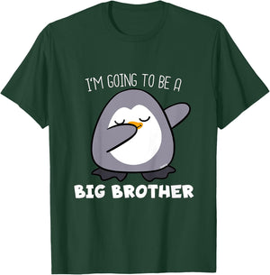 Kids Im going to be a Big Brother Shirt Penguin T-Shirt - T-Shirt | Forest