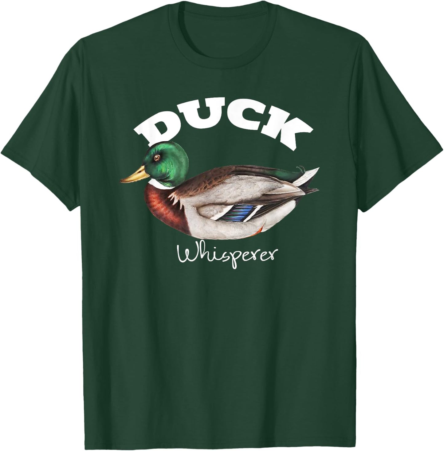 Duck Whisperer T Shirt Mallard Duck Shirt I love Ducks T-Shirt - T-Shirt | Forest