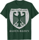 Germany Deutschland Baden Baden T-Shirt - T-Shirt | Forest
