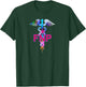 FNP Family Nurse Practitioner Caduceus Gifts T-Shirt - T-Shirt | Forest