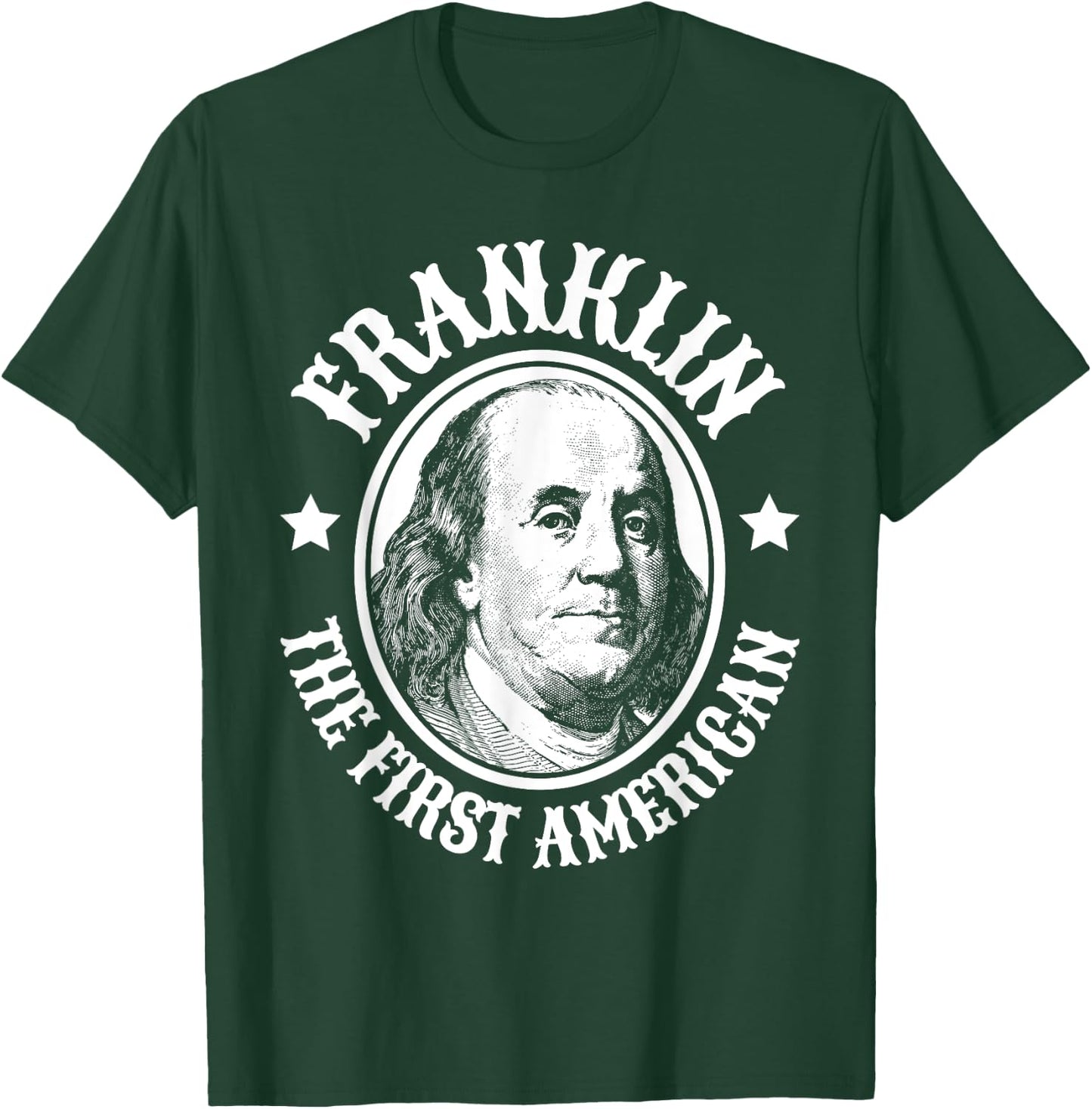 Ben Benjamin Franklin T-Shirt - T-Shirt | Forest