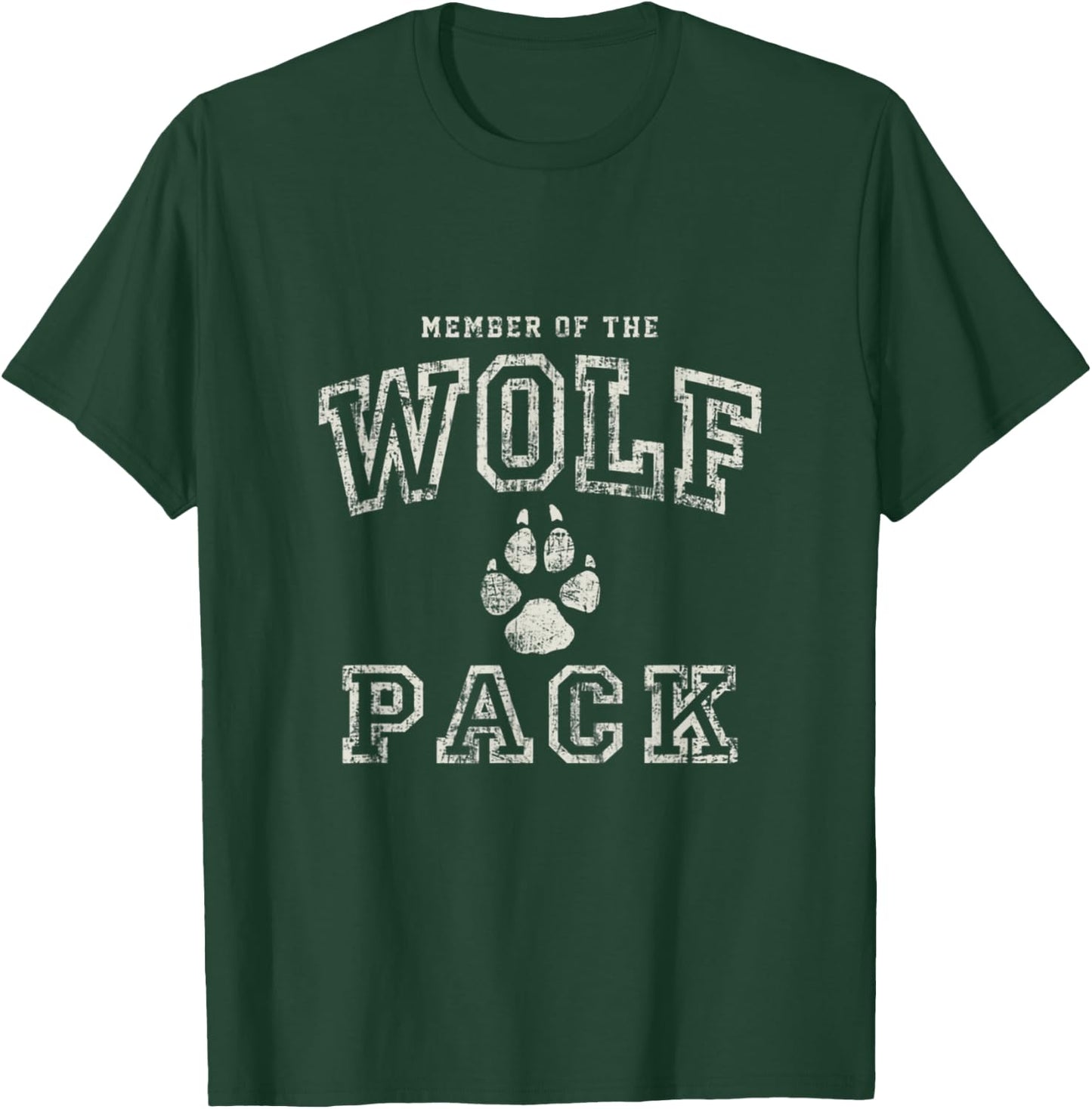 Member Of The Wolf Pack Shirt T-Shirt - T-Shirt | Forest