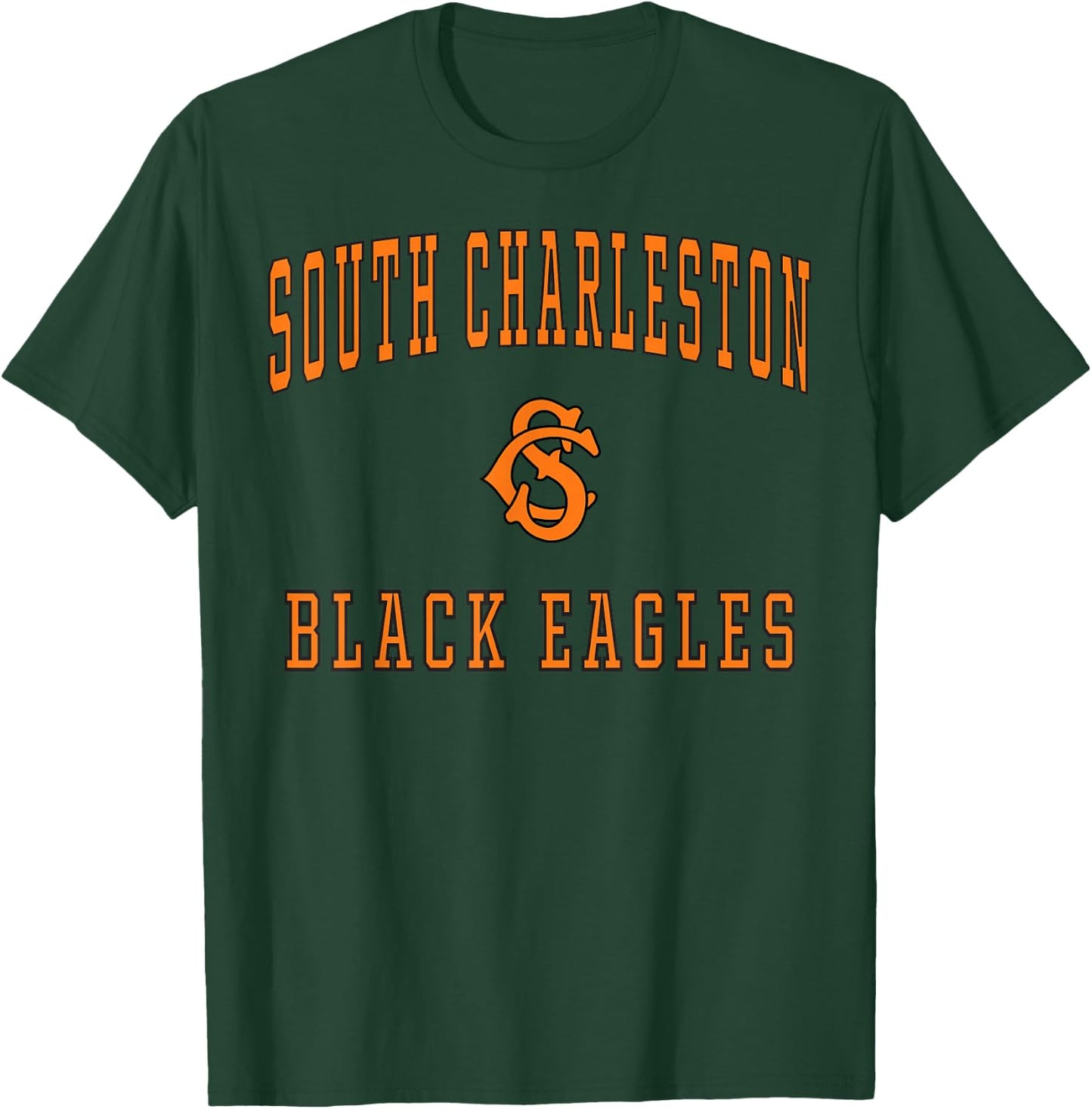South Charleston High School Black Eagles C1 T-Shirt - T-Shirt | Forest