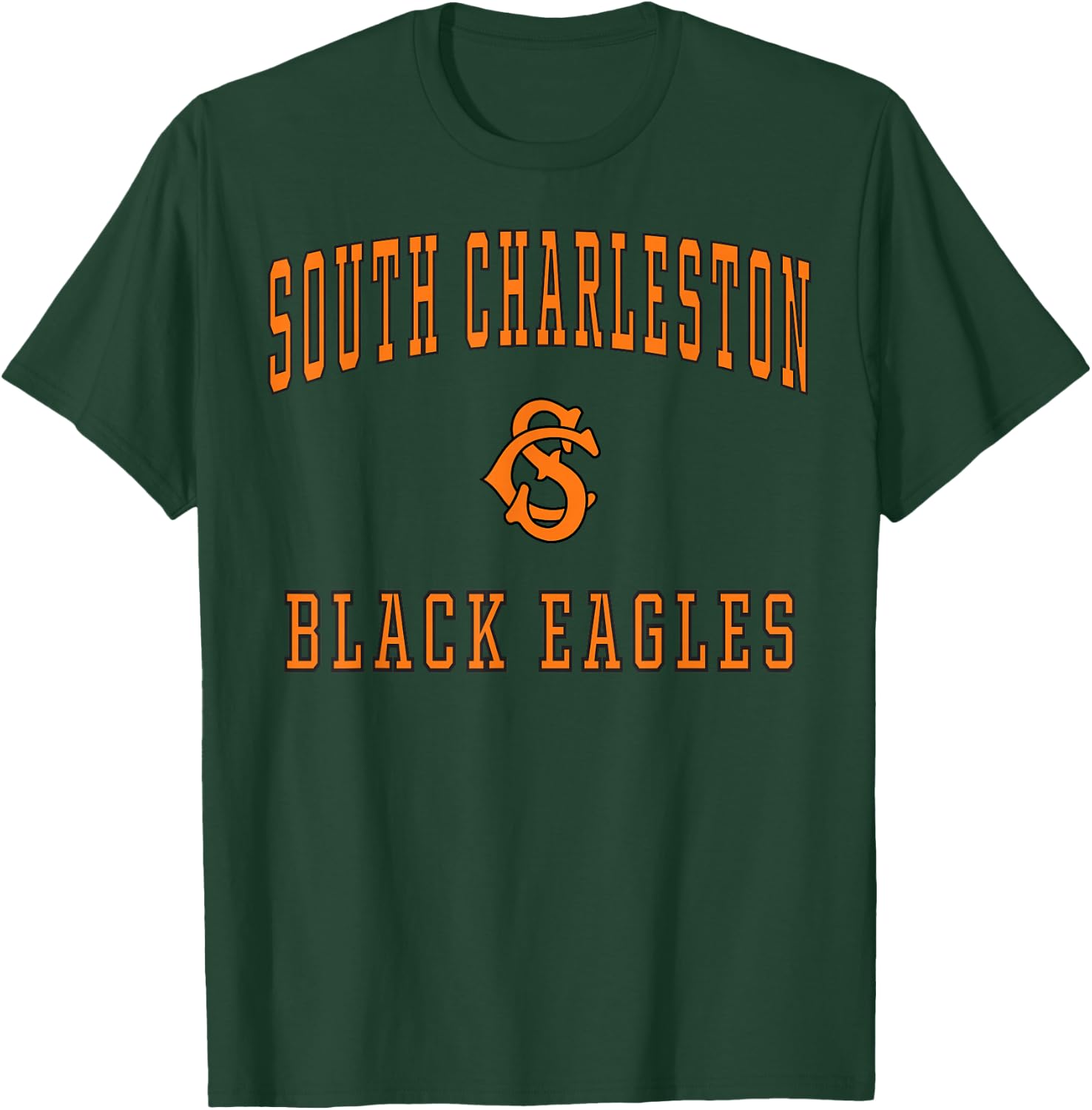 South Charleston High School Black Eagles C1 T-Shirt - T-Shirt | Forest