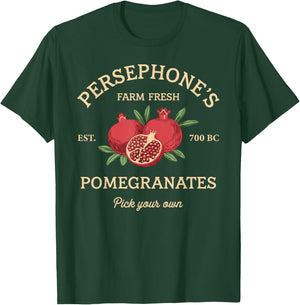Persephone's Pomegranates Vintage Ancient Greek Mythology T-Shirt - T-Shirt | Forest