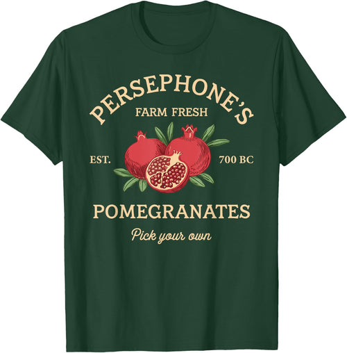 Persephone's Pomegranates Vintage Ancient Greek Mythology