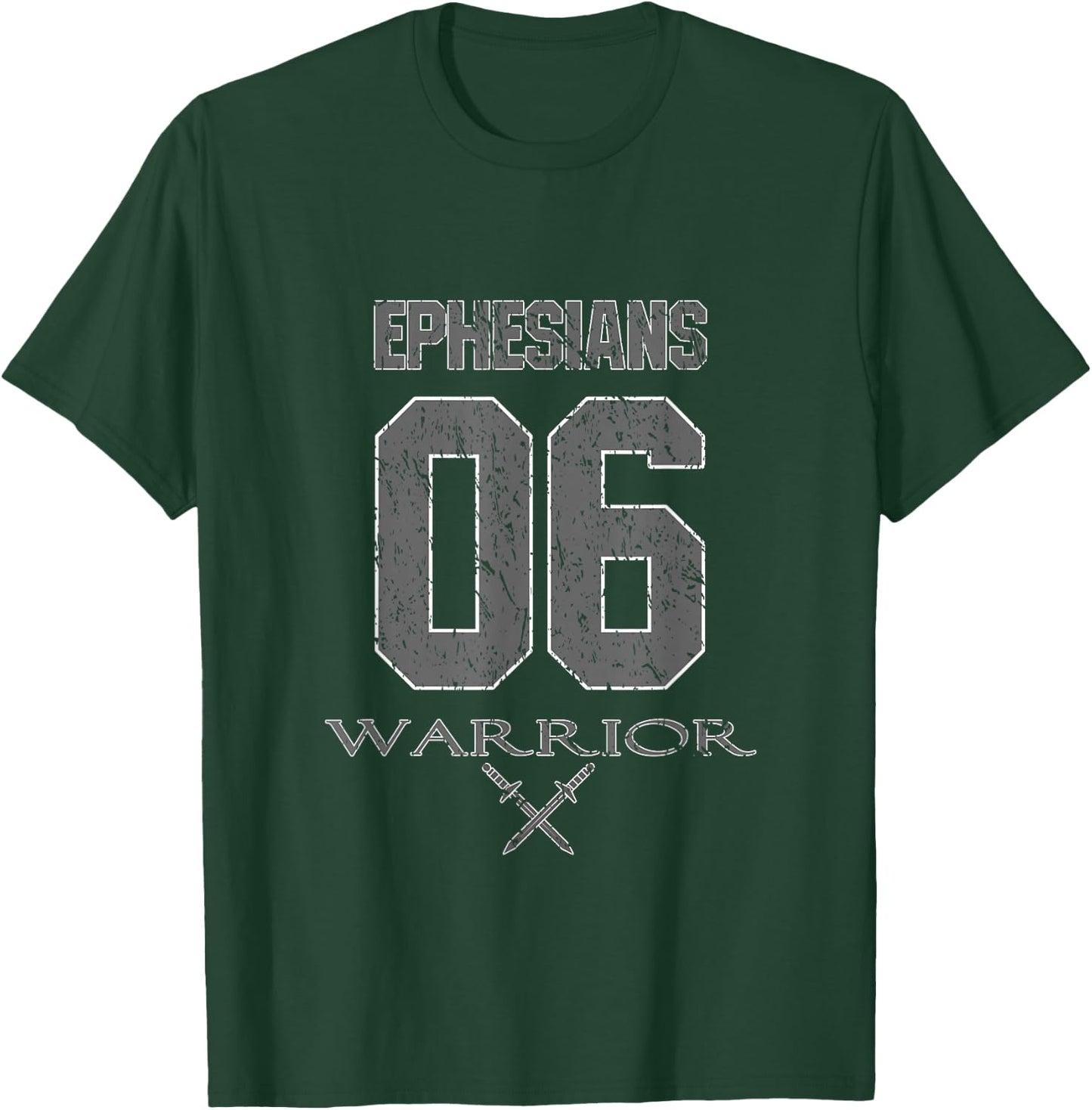 Ephesians 6 Warrior & Armor of God & Women T-Shirt - T-Shirt | Forest