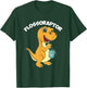 Flossoraptor Dental Hygiene Future Dentist Dinosaur Tooth T-Shirt - T-Shirt | Forest