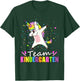 Team Kindergarten Unicorn Kinder Squad T-Shirt - T-Shirt | Forest