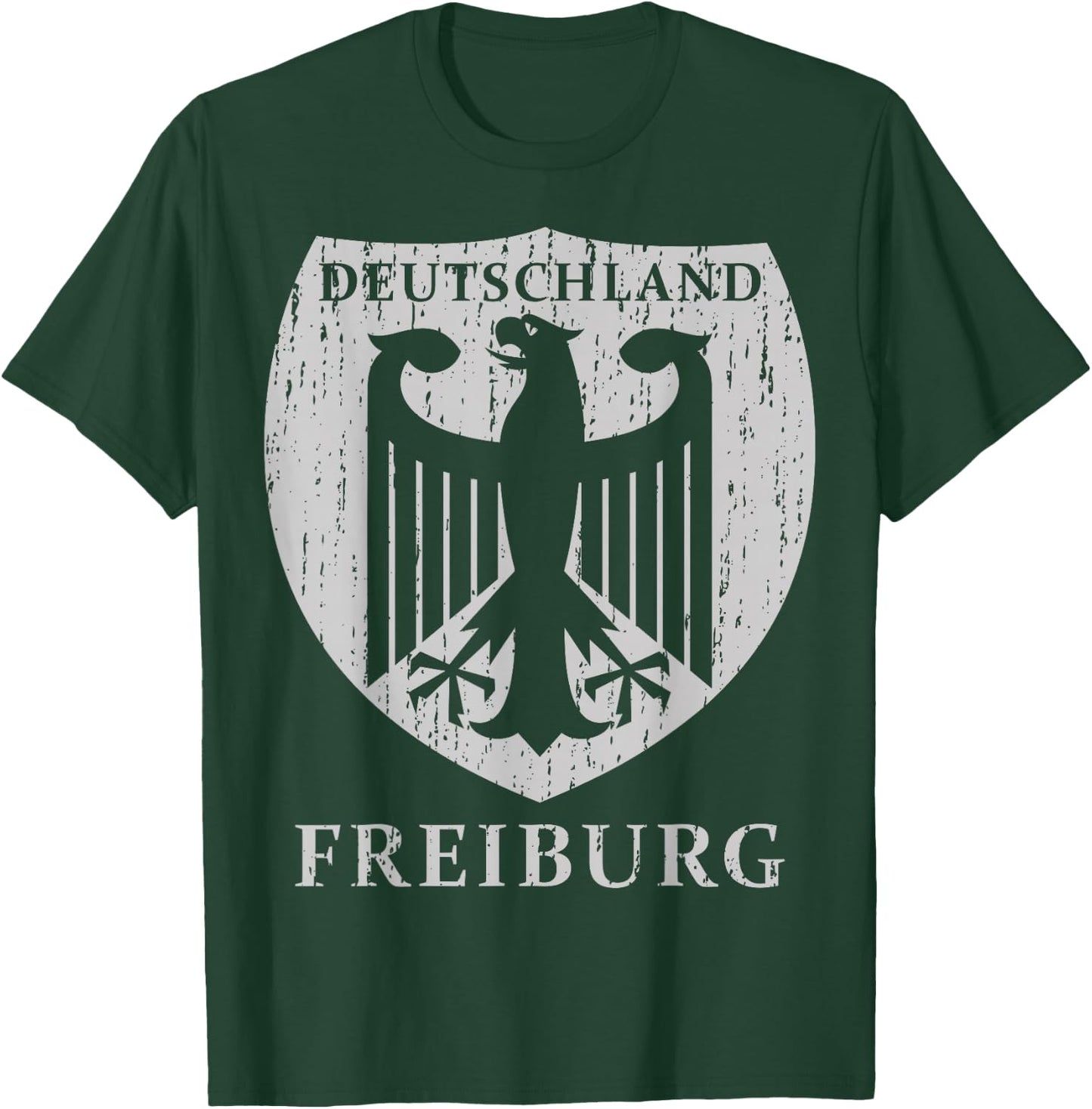 Germany Deutschland Freiburg T-Shirt - T-Shirt | Forest