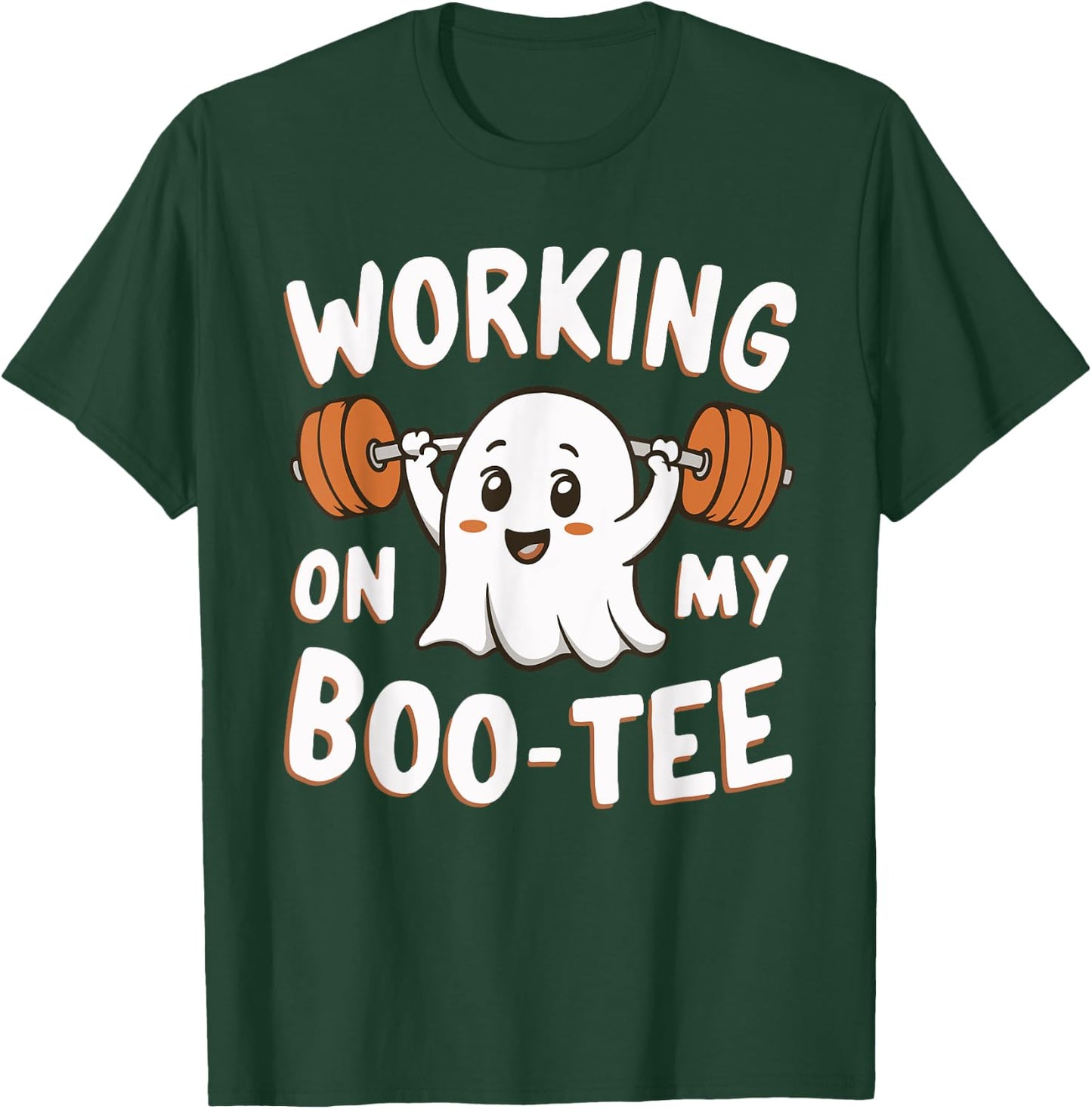 Working On My Boo T-Shirt - T-Shirt | Forest