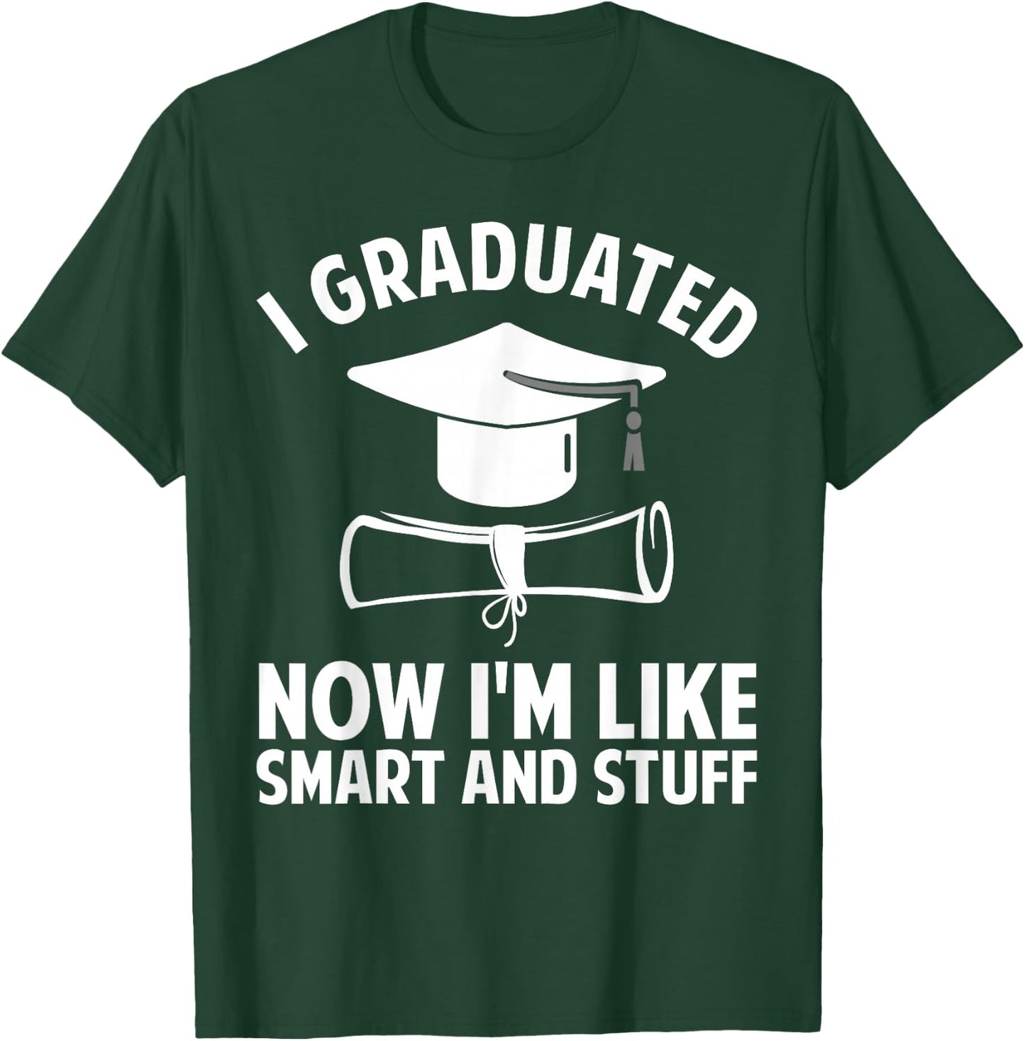 Funny Graduation Art Women Masters Degree Graduate T-Shirt - T-Shirt | Forest