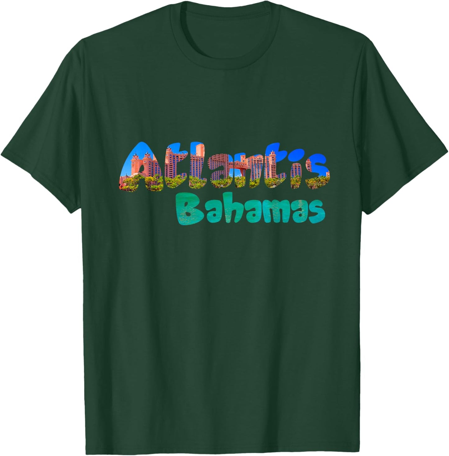 Atlantis Bahamas . T-Shirt - T-Shirt | Forest