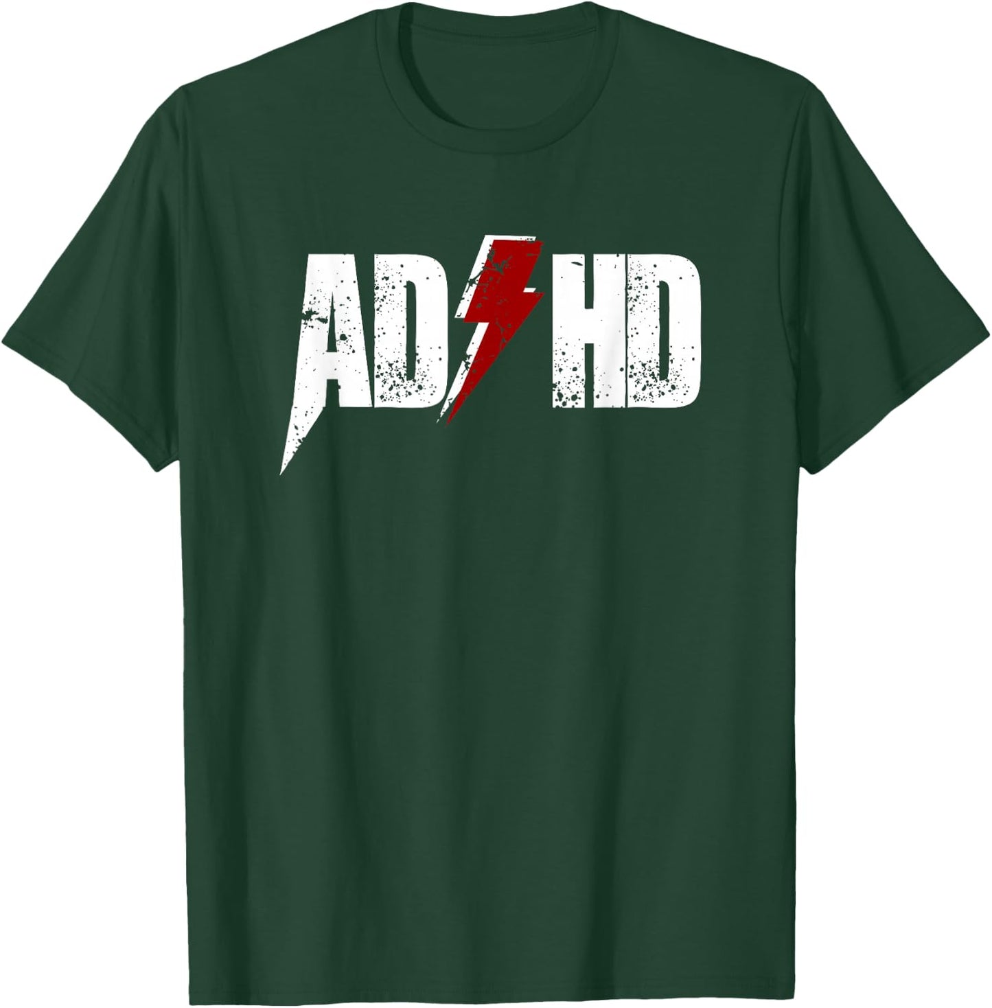 AD HD Women Kids Funny Awareness Gift ADHD T Shirt T-Shirt - T-Shirt | Forest